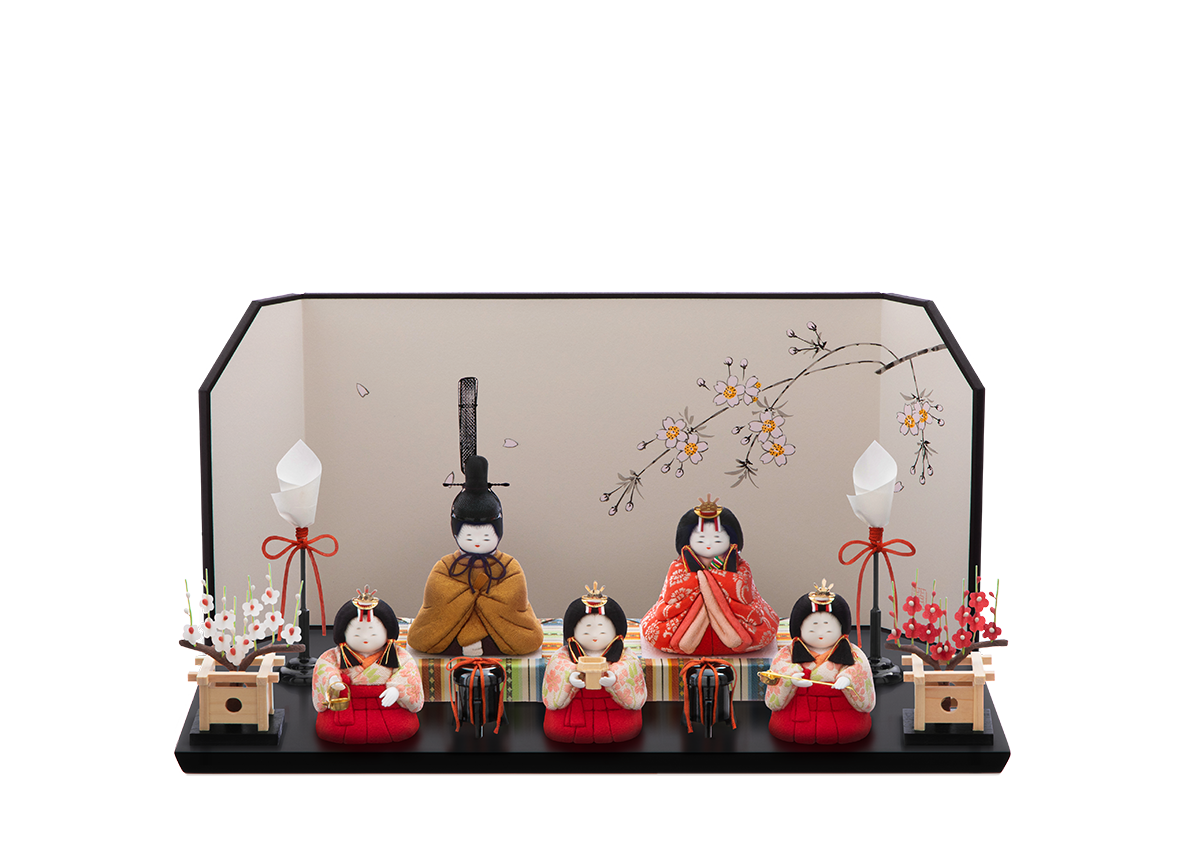 桃山雛 五人飾り