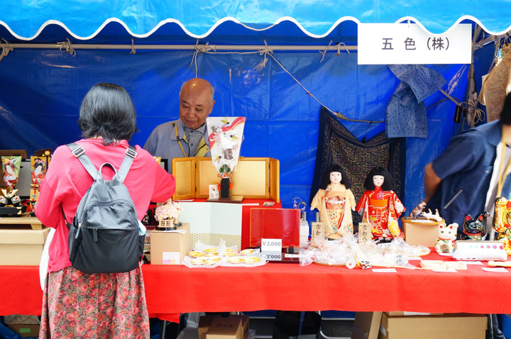 【人形市】本日より3日間人形町に出店中です！