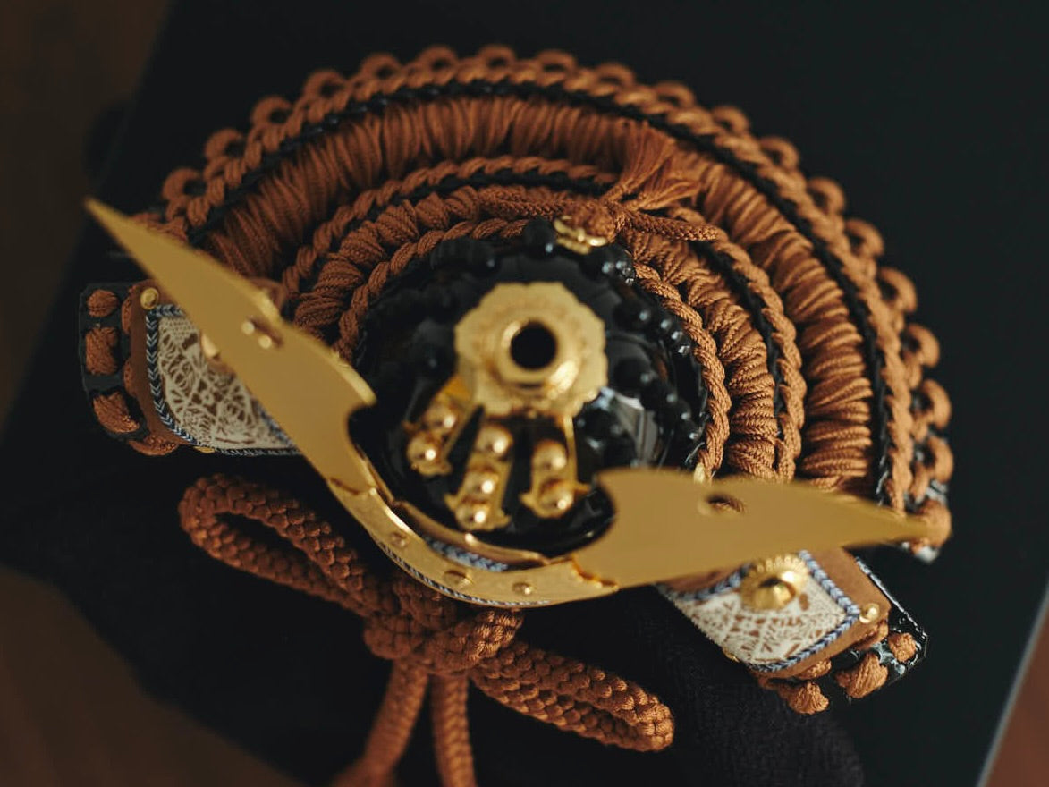 Japanese Lacquered Kabuto — 1/5 Scale