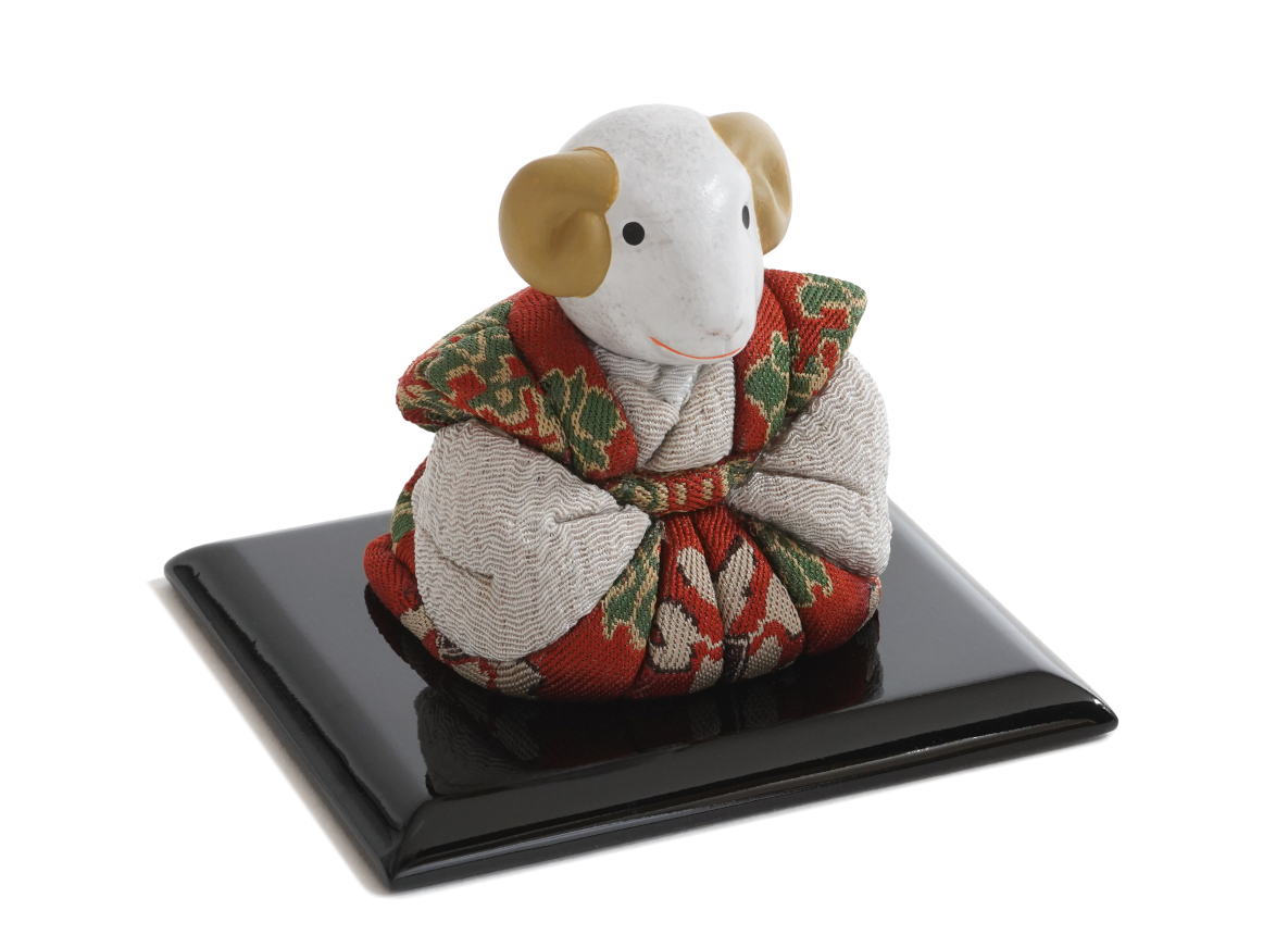 木目込干支 未(ひつじ)