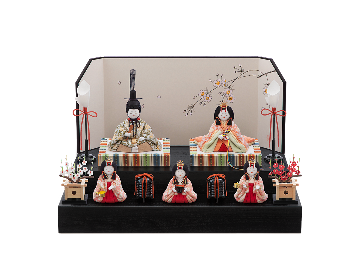 萌雛 段飾り | 五色 雛人形・五月人形の原孝洲 萌雛 段飾り | 五色 雛人形・五月人形の原孝洲