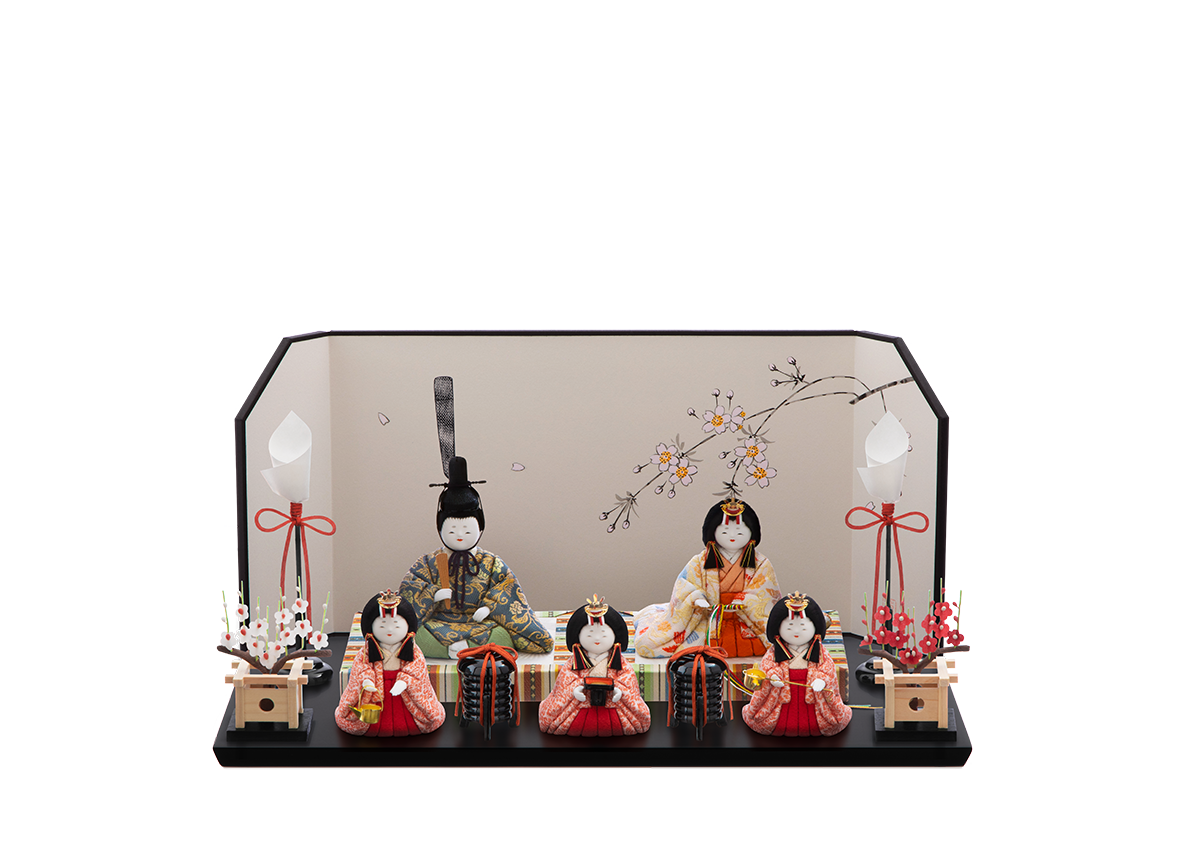 住吉雛 五人飾り