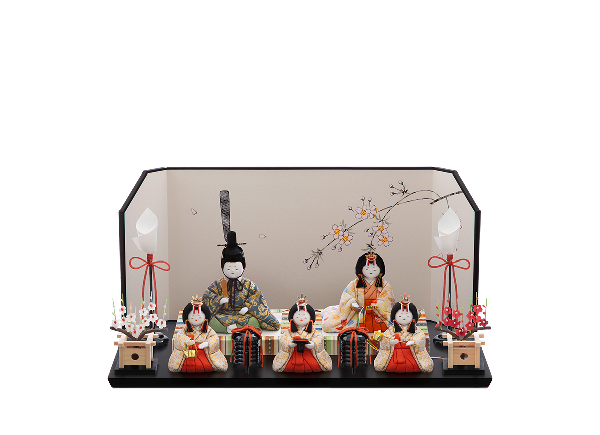 住吉雛 五人飾り