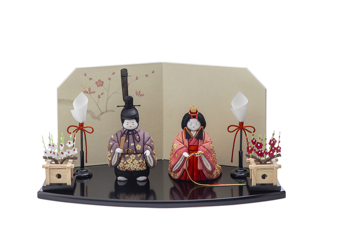 まこちゃん様【送料込・国産】お雛様 5人飾 東玉 王朝物語 春陽 【地域限定】 東雛 花・燭台付きセット | 五色 雛人形・五月人形の原孝洲