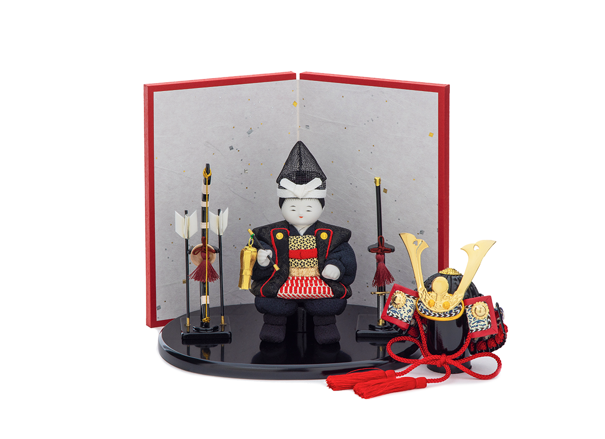 豆大将 屏風・弓太刀付き