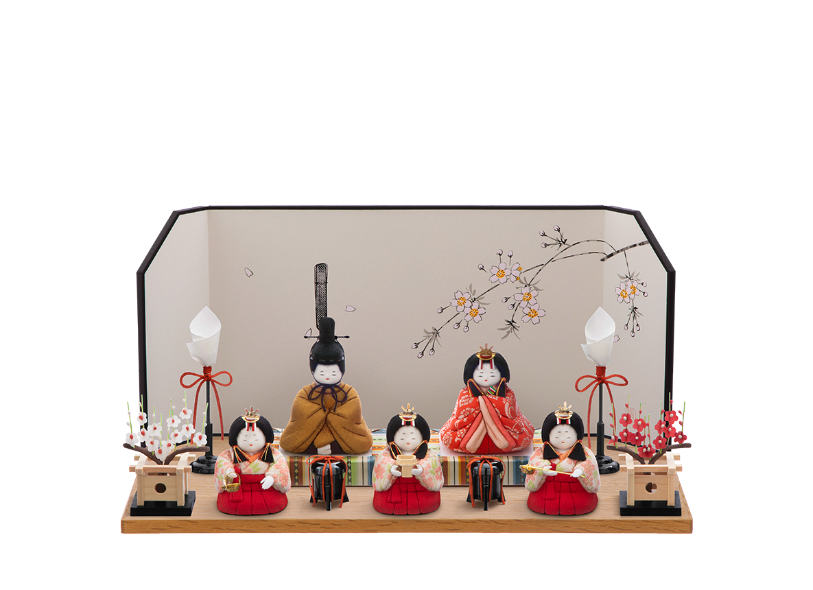 桃山雛 五人飾り