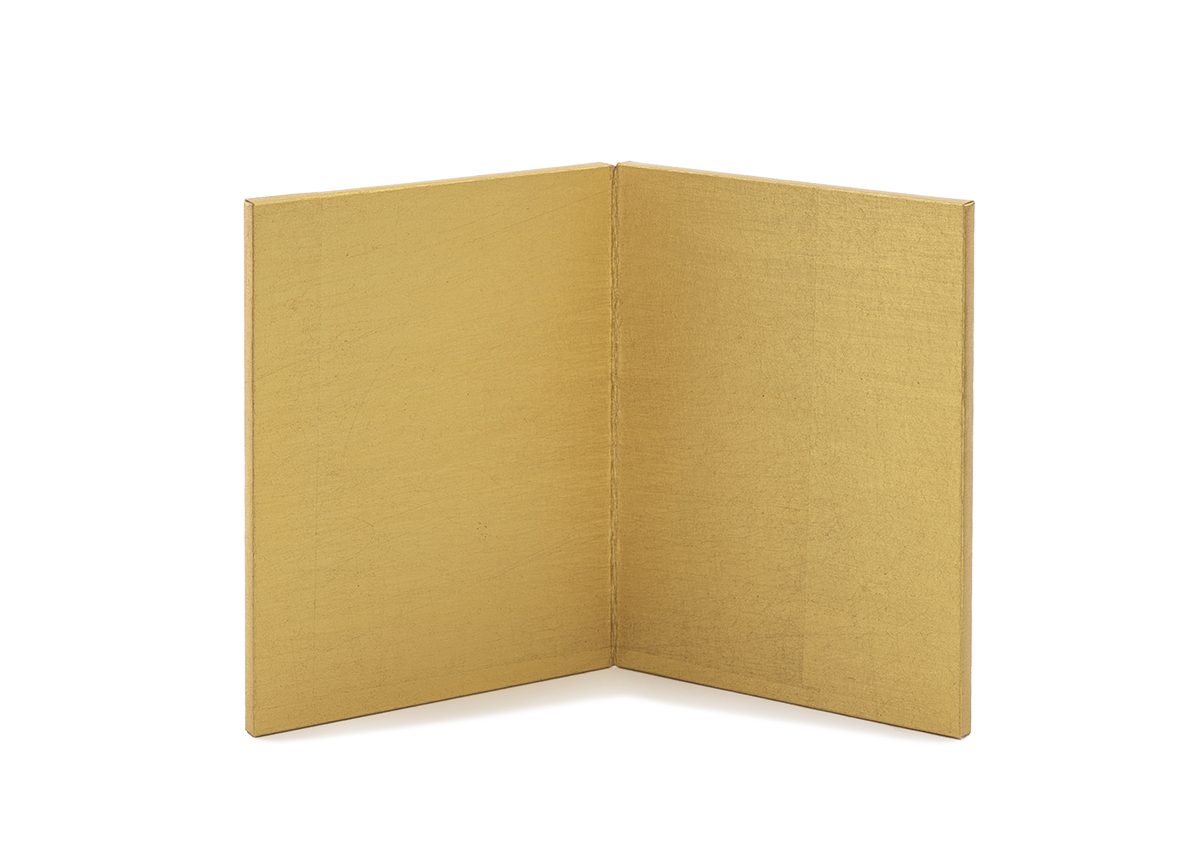 屏風 二曲金屏風_F(11×15cm)