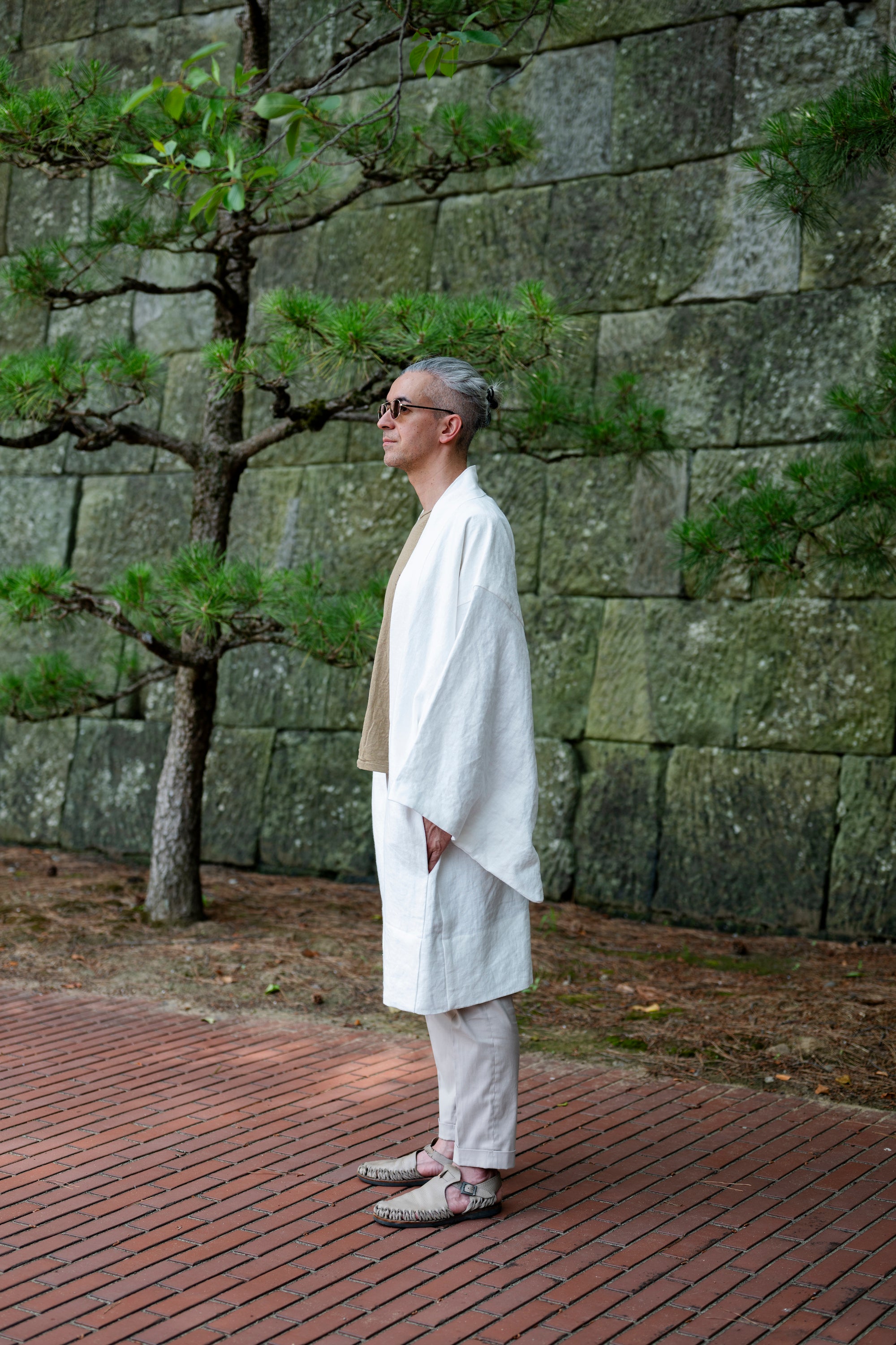 Japanese Linen Haori-Made in Japan
