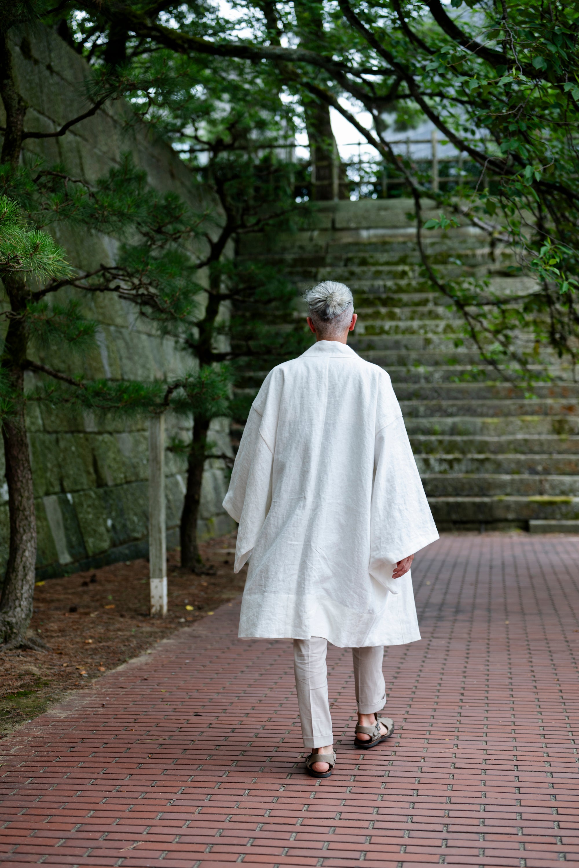 Japanese Linen Haori-Made in Japan