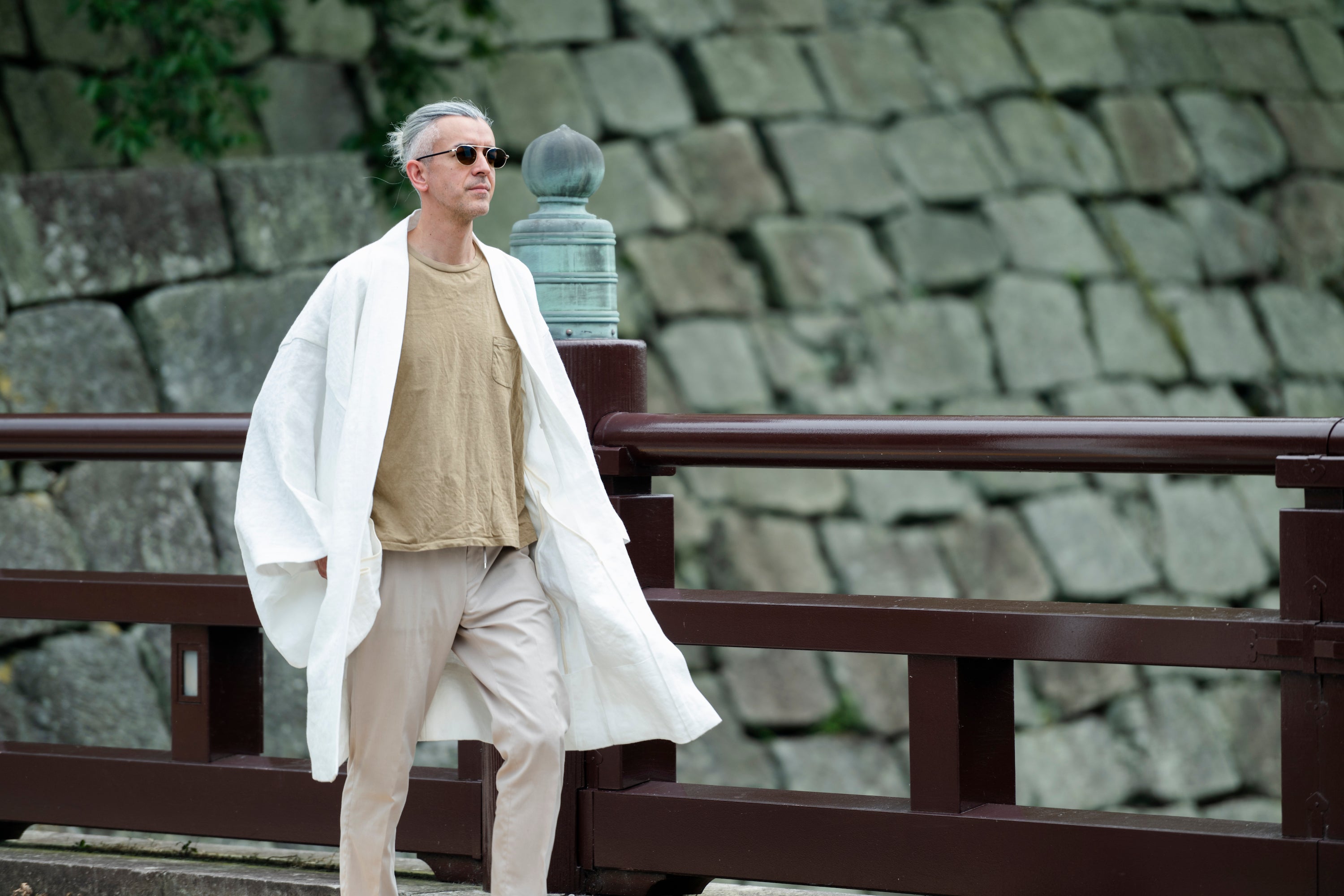 Japanese Linen Haori-Made in Japan