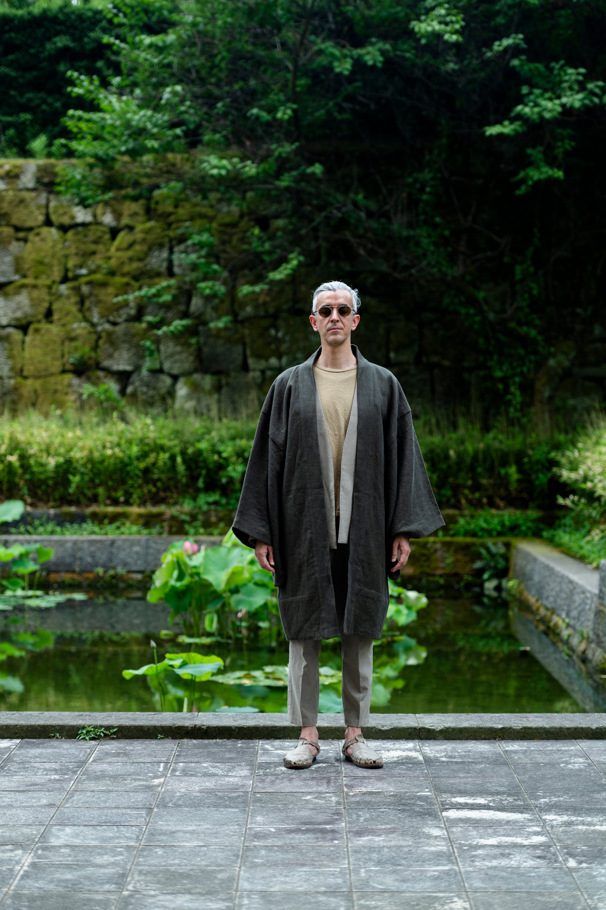 Japanese Linen Haori-Made in Japan