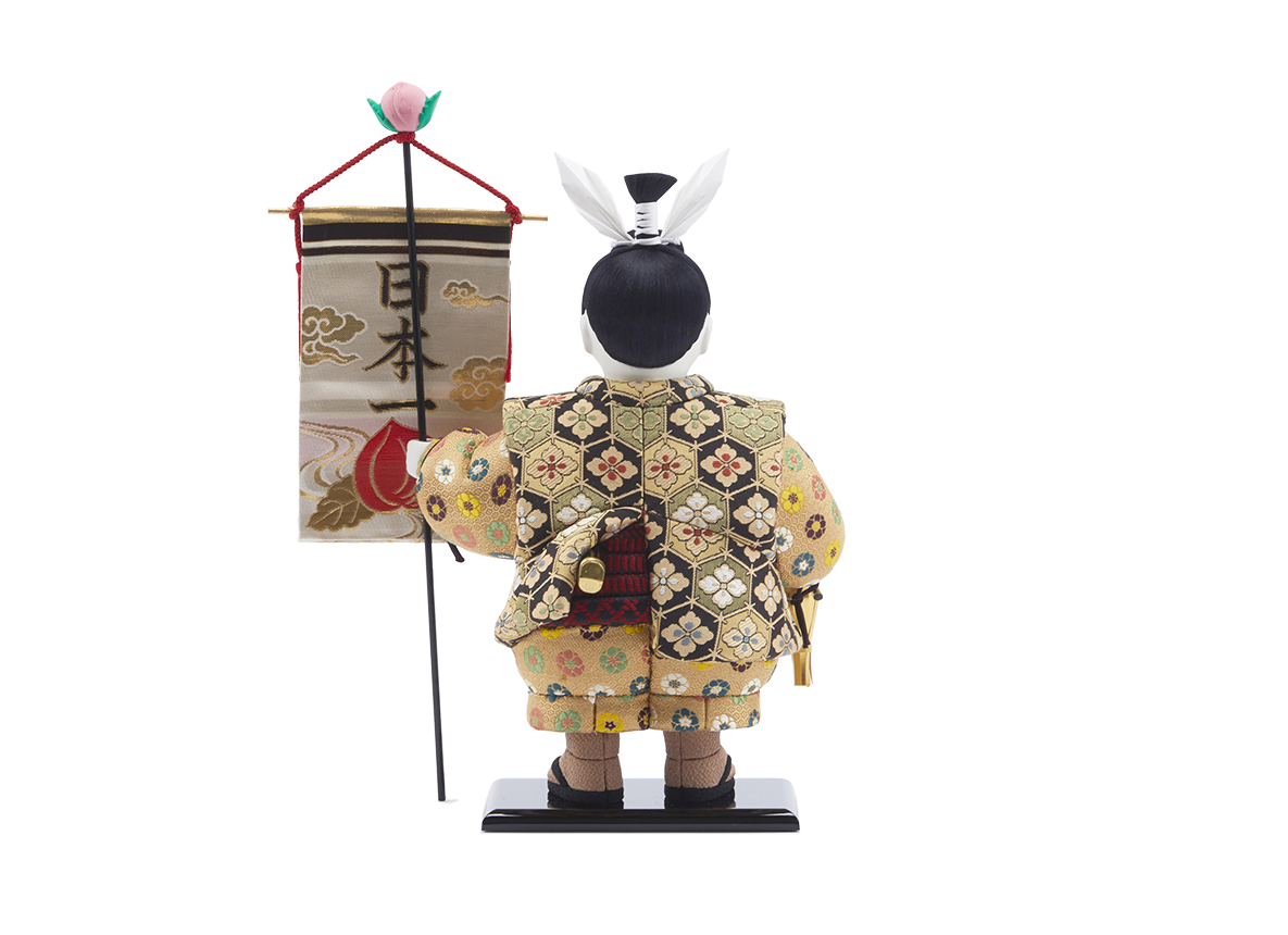 桃太郎 旗持ち | 五色 雛人形・五月人形の原孝洲 桃太郎 旗持ち | 五色 雛人形・五月人形の原孝洲