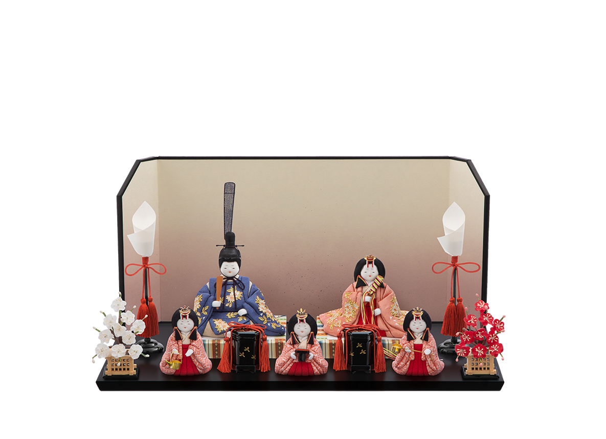 美品　雛人形３段松寿作　大阪松屋町久宝堂　<チャミチャミ様用> 雛人形