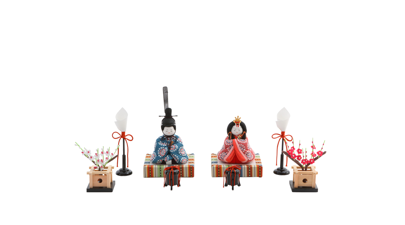 HINA SERIES | 五色 雛人形・五月人形の原孝洲