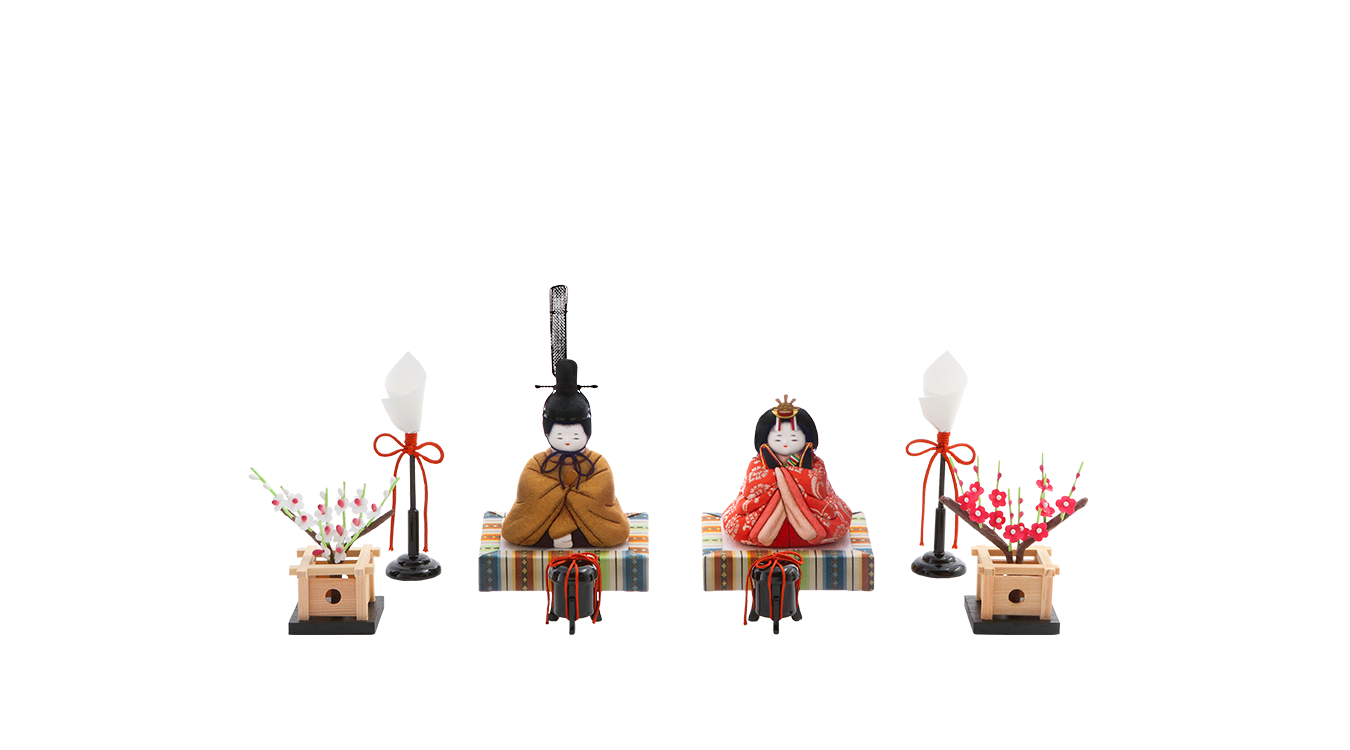 HINA SERIES | 五色 雛人形・五月人形の原孝洲